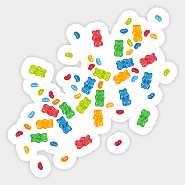 Jelly Beans & Gummy Bears Explosion